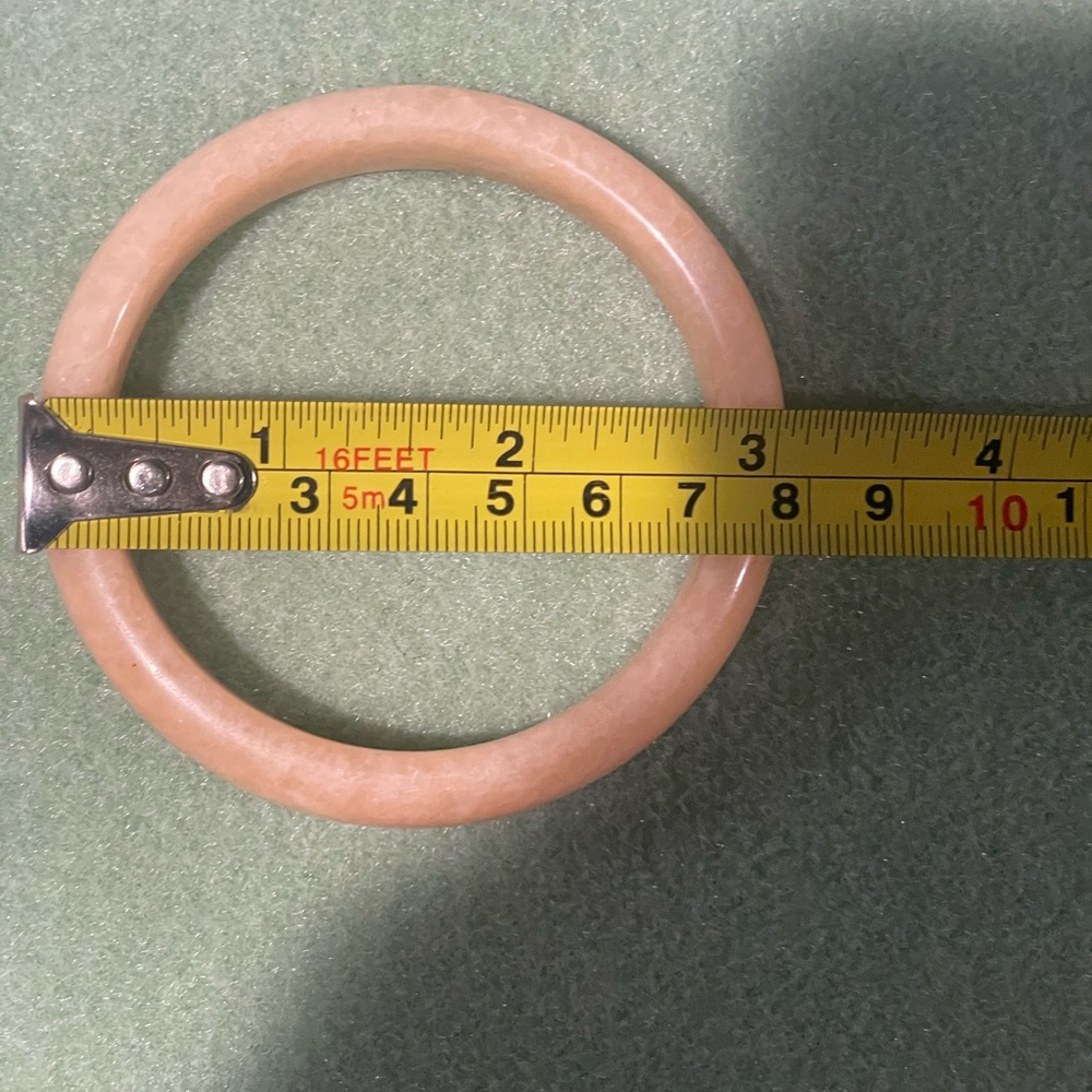 Jade Bangle Bracelet - image 4